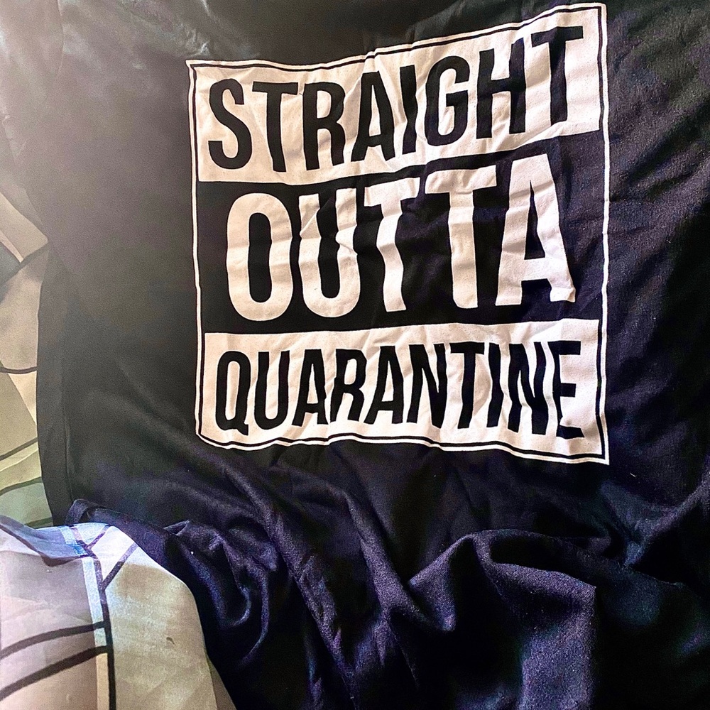 Straight-Outta-Quarantine Tee Shirt